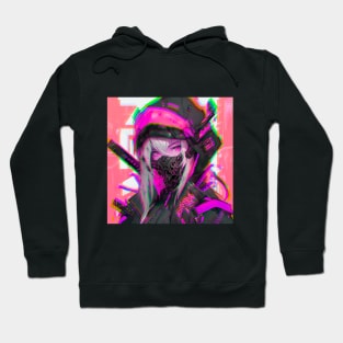 Cyborg Ninja Girl Hoodie